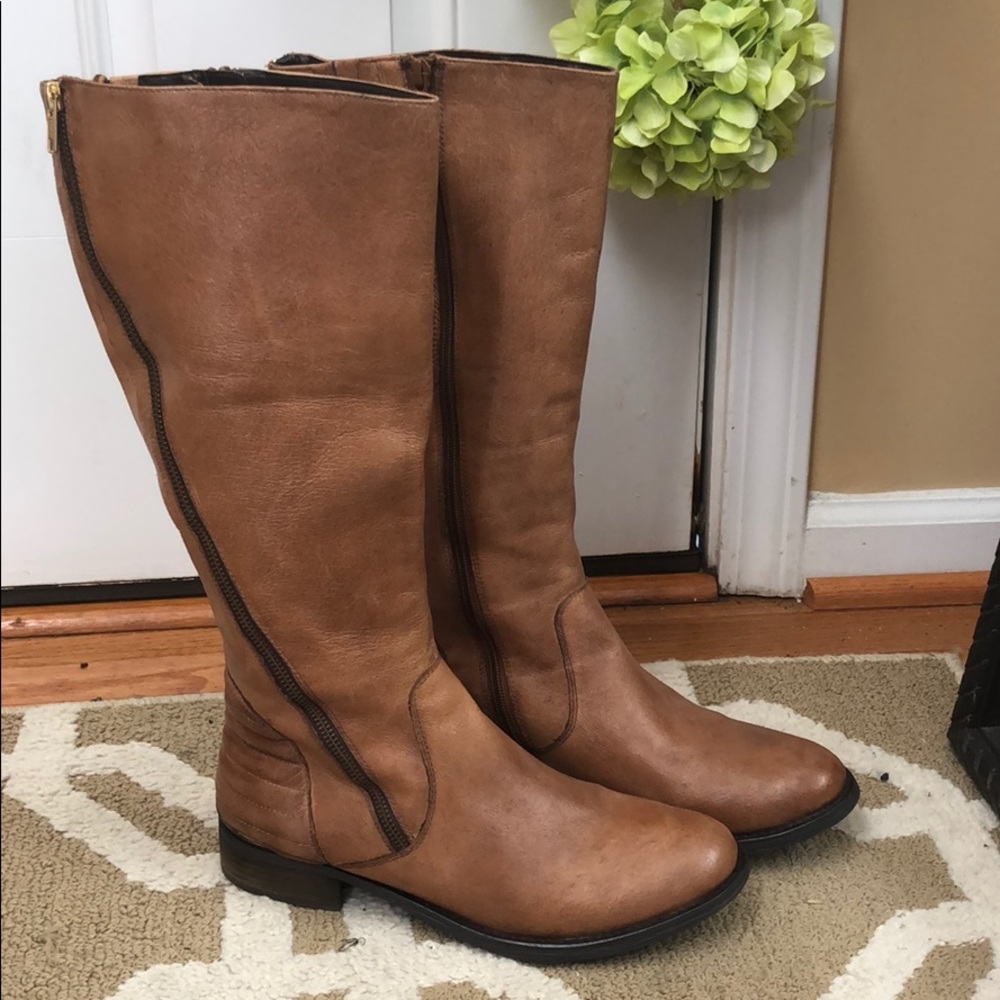 Brand New Steve Madden Leather Knee Boots 👢 Sz 11 - Picture 2 of 8